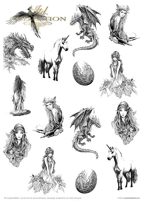 ITD Collection - Mysterious Creatures Creative Set