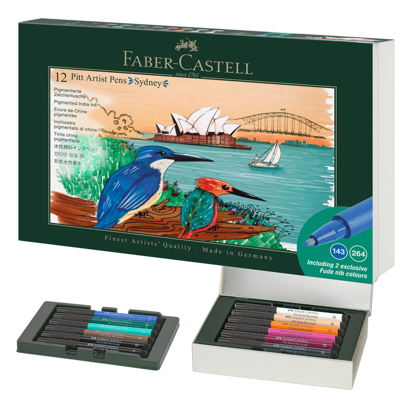 Faber-Castell - Pitt Artist Pen Limited Edition City Gift Set - Sydney