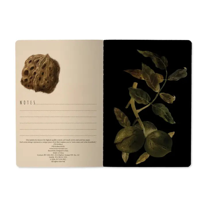 BV by Bruno Visconti - Forest Flora Notebook