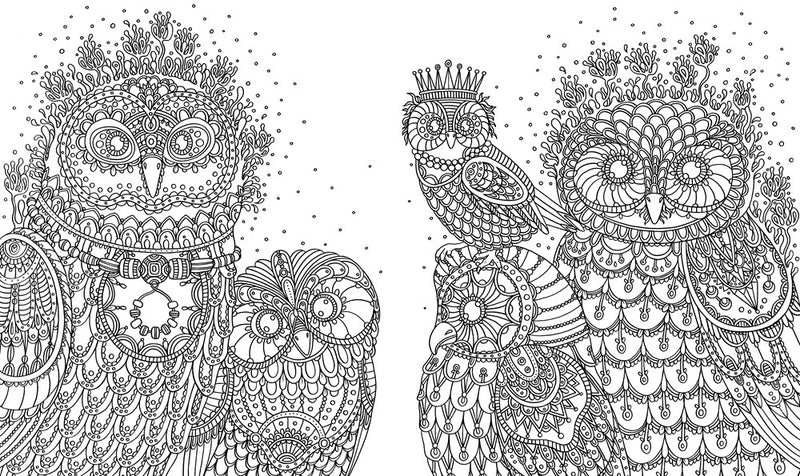 Hanna Karlzon - Summer Nights Coloring Book