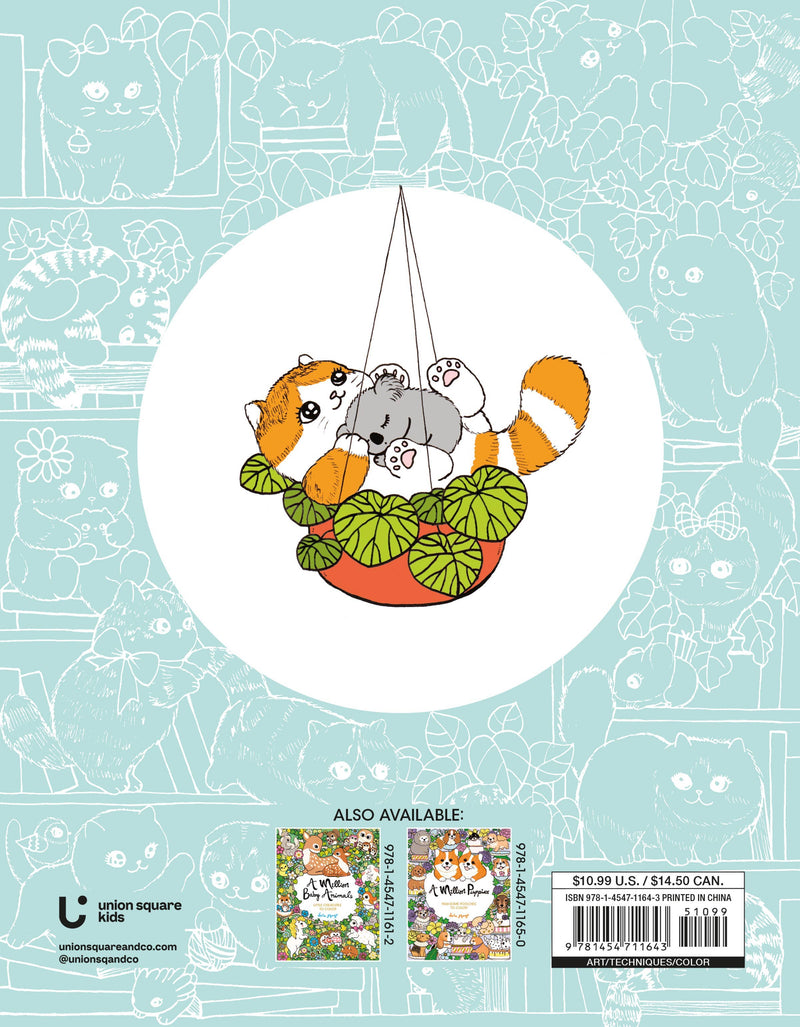 Lulu Mayo - A Million Kittens Coloring Book