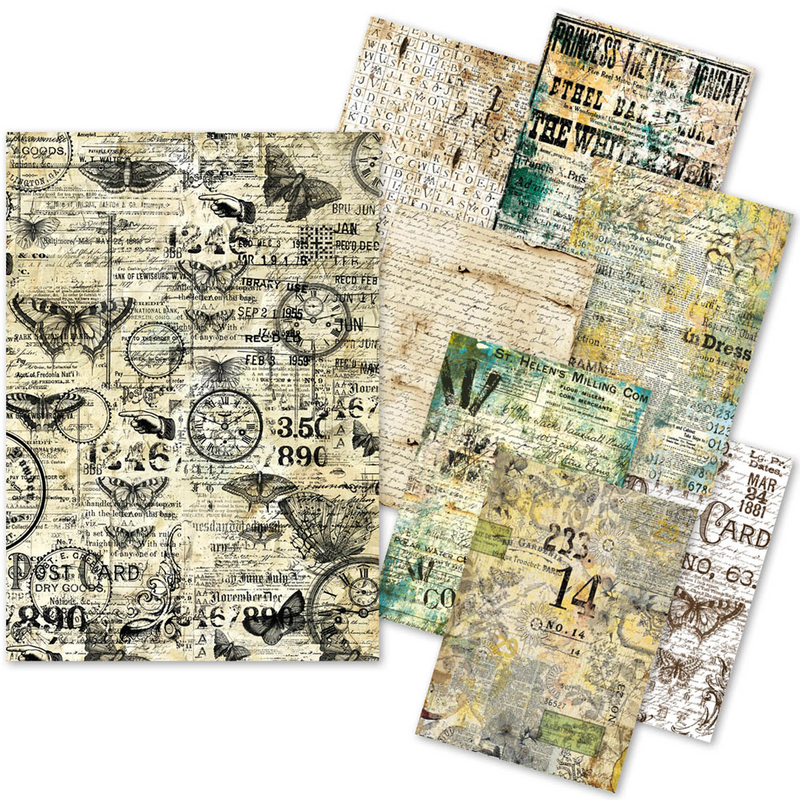 Ciao Bella - Craft Mix - Time Capsule - Mixed A5 Paper Pack