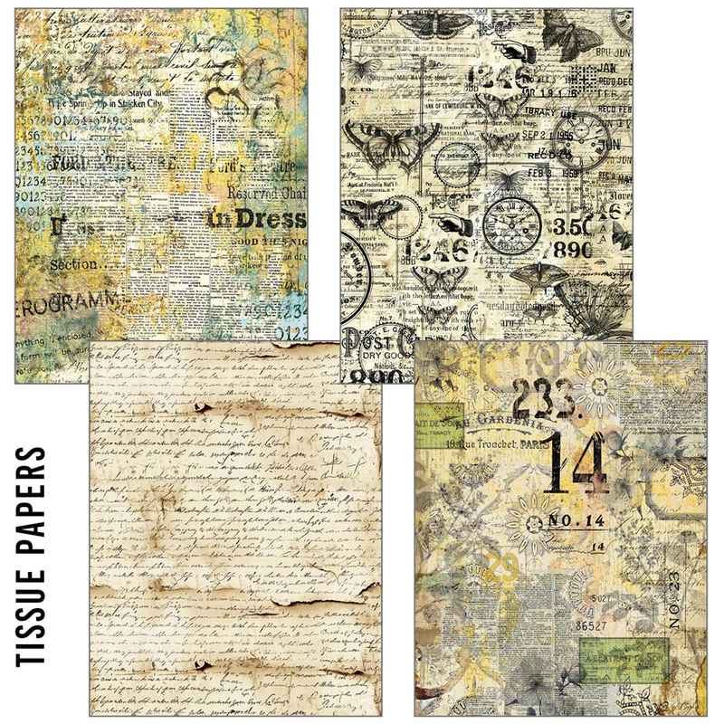 Ciao Bella - Craft Mix - Time Capsule - Mixed A5 Paper Pack