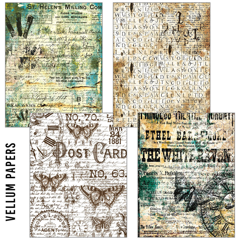 Ciao Bella - Craft Mix - Time Capsule - Mixed A5 Paper Pack