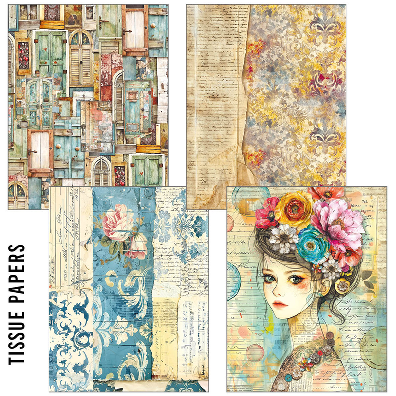 Ciao Bella - Craft Mix - Quintessential - Mixed A5 Paper Pack