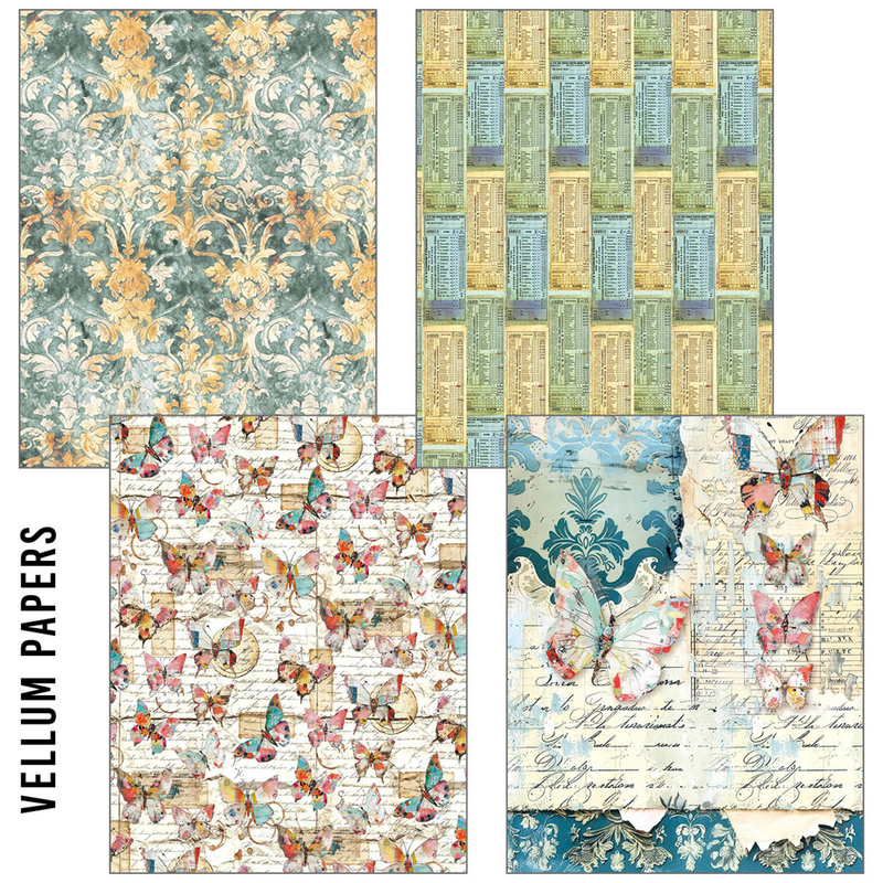 Ciao Bella - Craft Mix - Quintessential - Mixed A5 Paper Pack