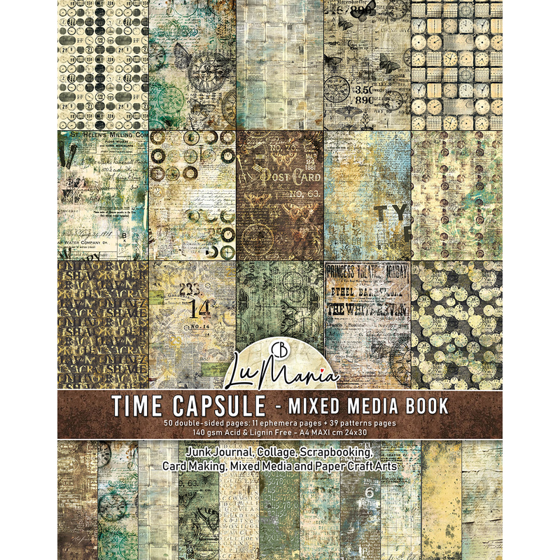 Ciao Bella - Time Capsule - A4 Maxi Mixed Media Book