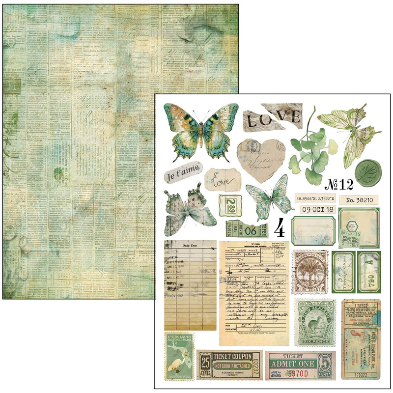 Ciao Bella - Time Capsule - A4 Maxi Mixed Media Book