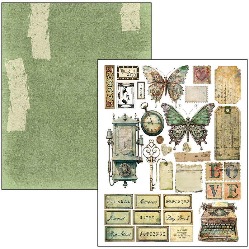 Ciao Bella - Time Capsule - A4 Maxi Mixed Media Book