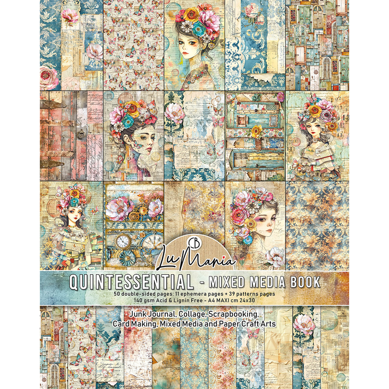 Ciao Bella - Quintessential - A4 Maxi Mixed Media Book