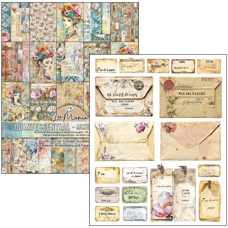 Ciao Bella - Quintessential - A4 Maxi Mixed Media Book