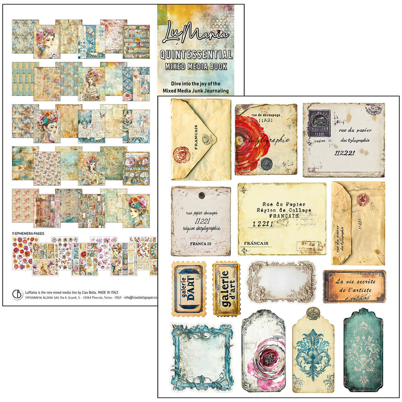Ciao Bella - Quintessential - A4 Maxi Mixed Media Book
