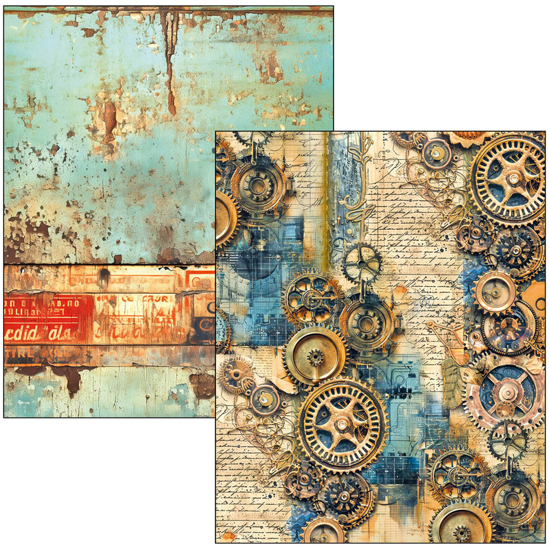 Ciao Bella - Past Time - A4 Maxi Mixed Media Book