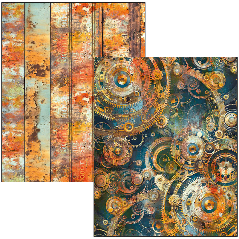 Ciao Bella - Past Time - A4 Maxi Mixed Media Book