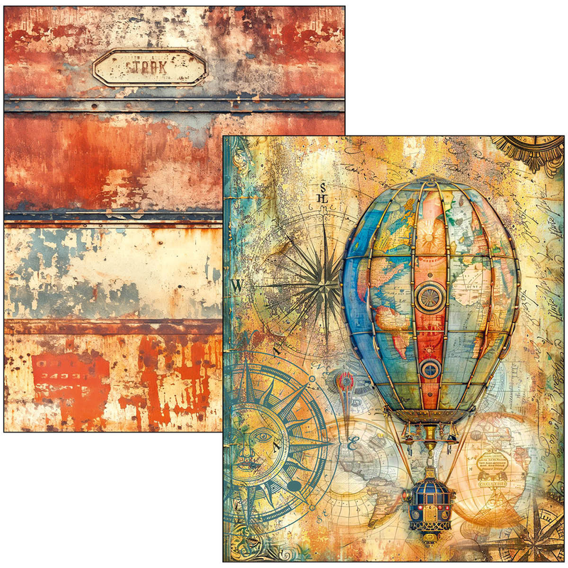 Ciao Bella - Past Time - A4 Maxi Mixed Media Book