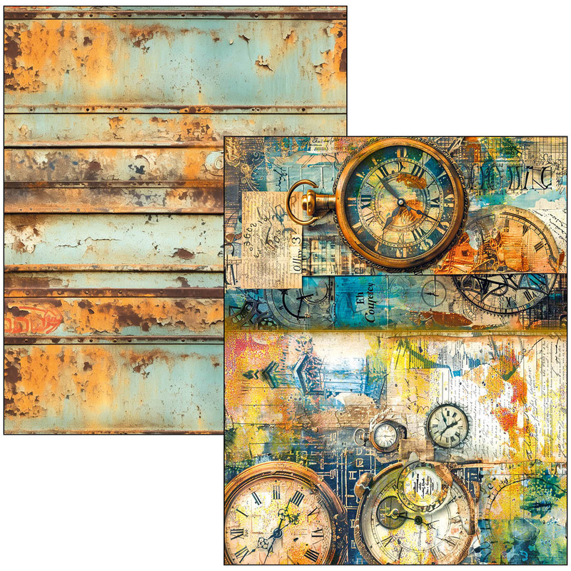 Ciao Bella - Past Time - A4 Maxi Mixed Media Book