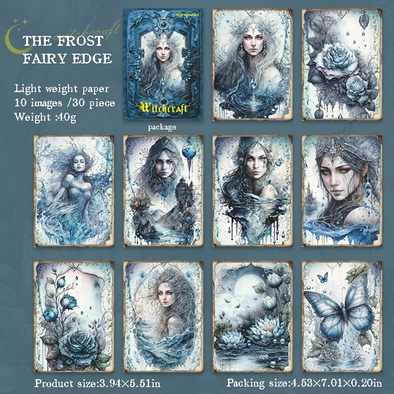 Secrets Of Witchcraft Collage Paper