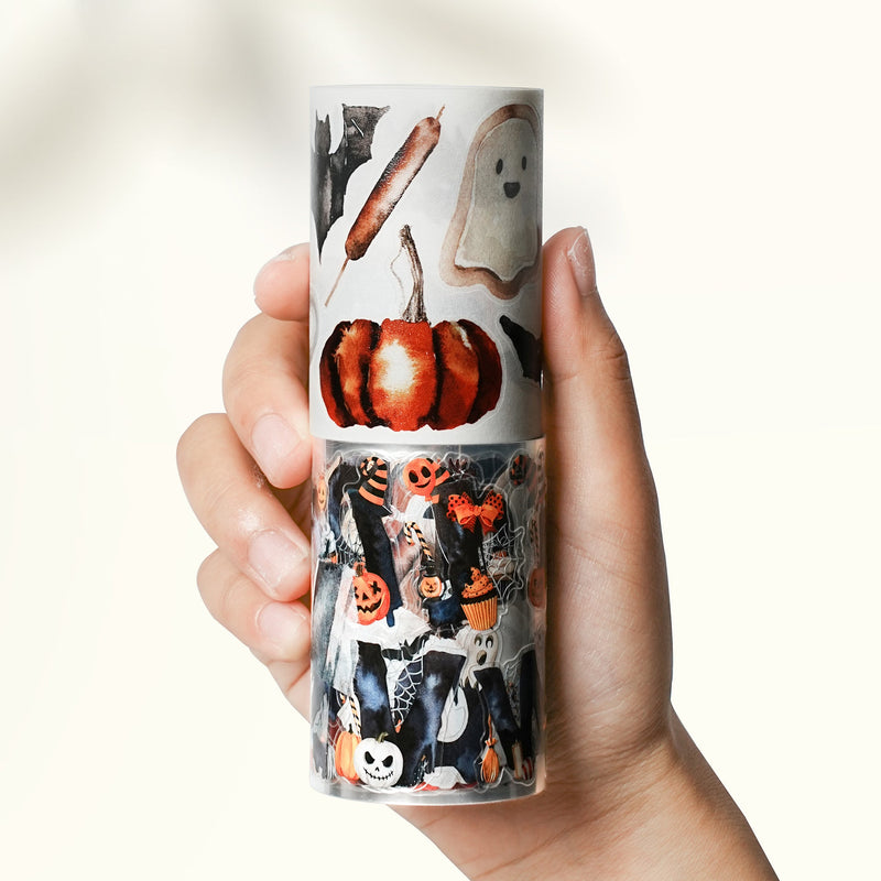 The Washi Tape Shop - Pre-cut Ghostly Goodies Wide Washi/PET Tape