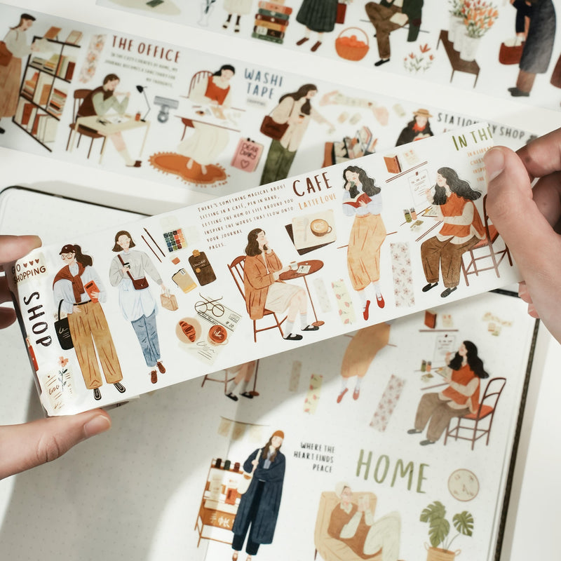 The Washi Tape Shop - Pre-cut Planner's Day Tape Set