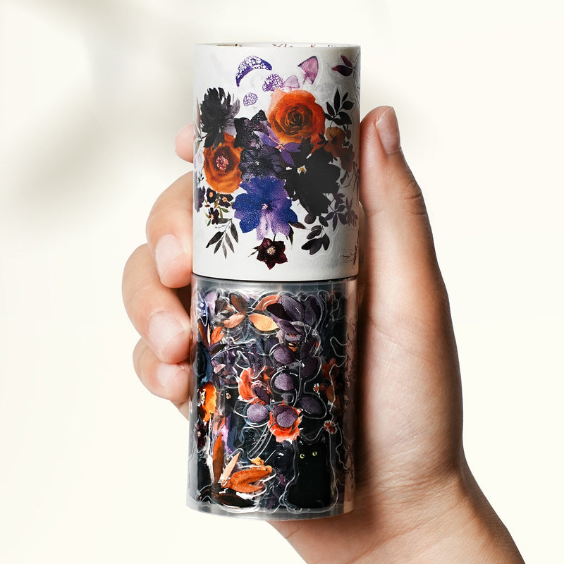 The Washi Tape Shop - Pre-cut Mystic Meow Wide Washi/PET Tape