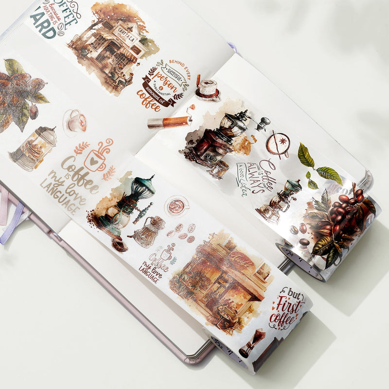 The Washi Tape Shop - Caffeine Canvas Wide Tape