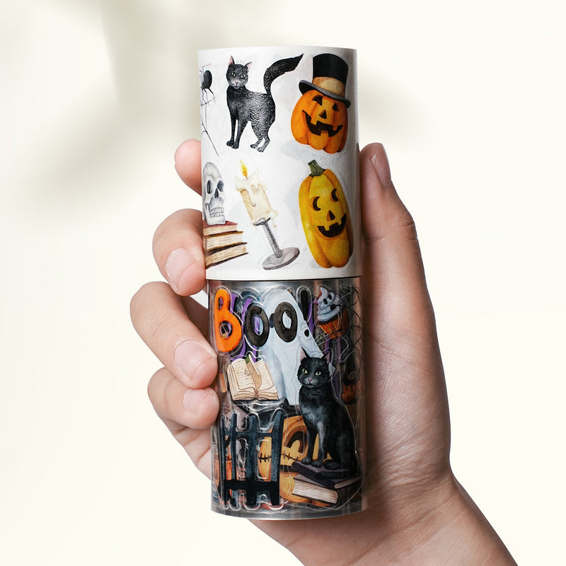 The Washi Tape Shop - Pre-cut Haunted Night Wide Washi/PET Tape