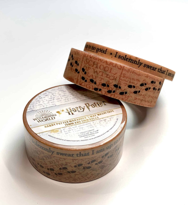 ConQuest Journals - Harry Potter Marauder's Map Washi Tape