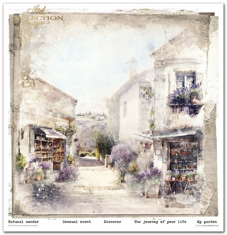 ITD Collection - Provence Scrapbooking Papers