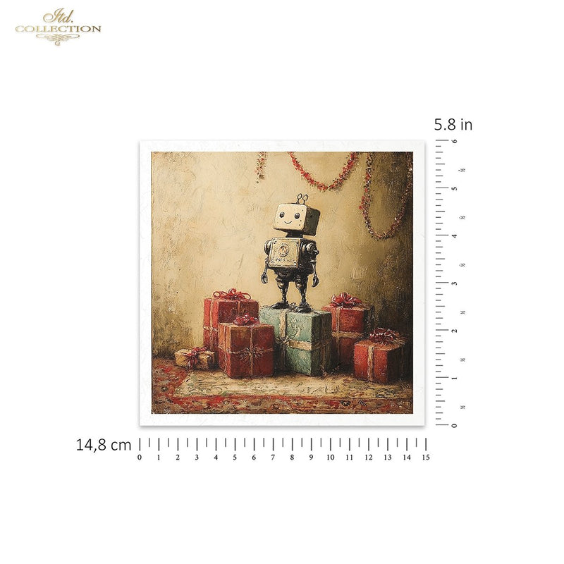 ITD Collection - Rice Paper Set Mini - Retro Toys