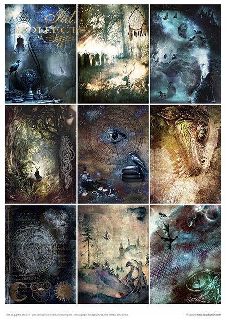 ITD Collection - An Undiscovered Magical World Creative Set