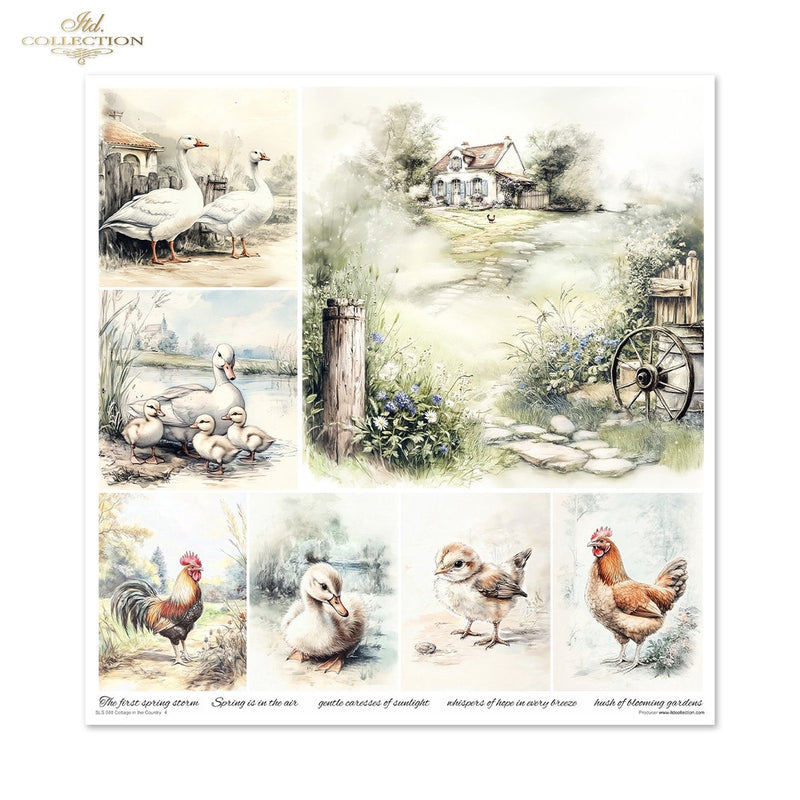 ITD Collection - Cottage in the Country Scrapbooking Papers