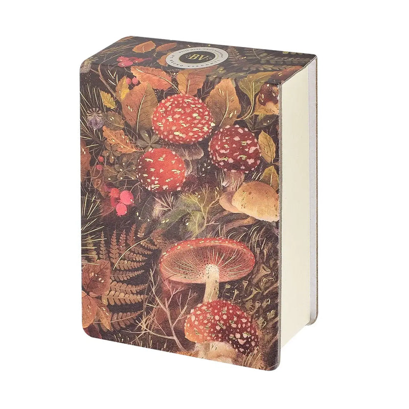 BV by Bruno Visconti - A7 Tear-Away Notepad - Forest Mushrooms