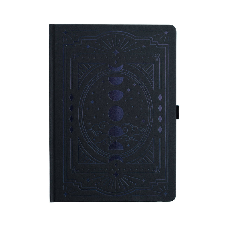 Archer and Olive - A5 Black on Black Wonderstruck - White Pages
