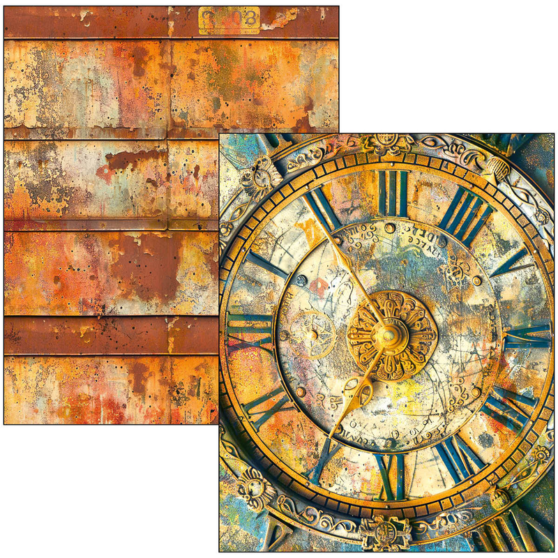 Ciao Bella - Past Time - A4 Maxi Mixed Media Book