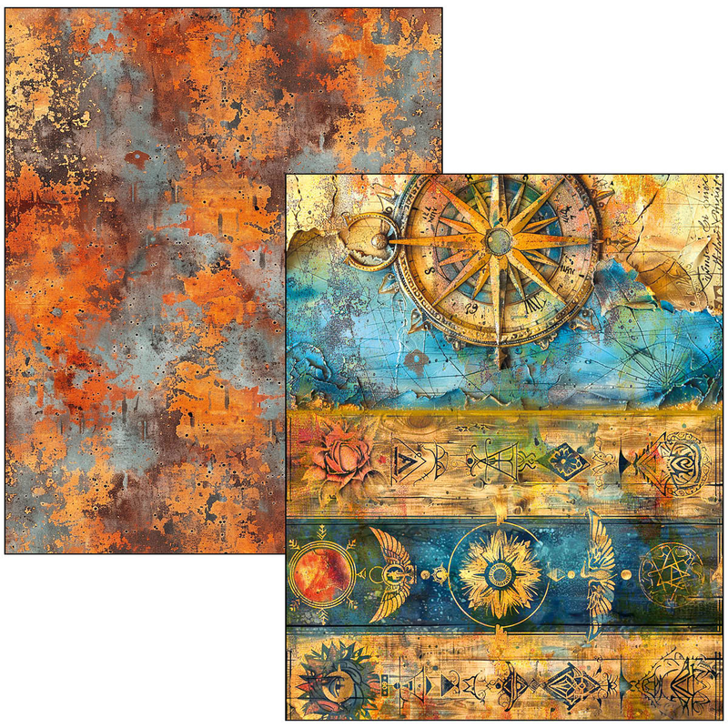 Ciao Bella - Past Time - A4 Maxi Mixed Media Book