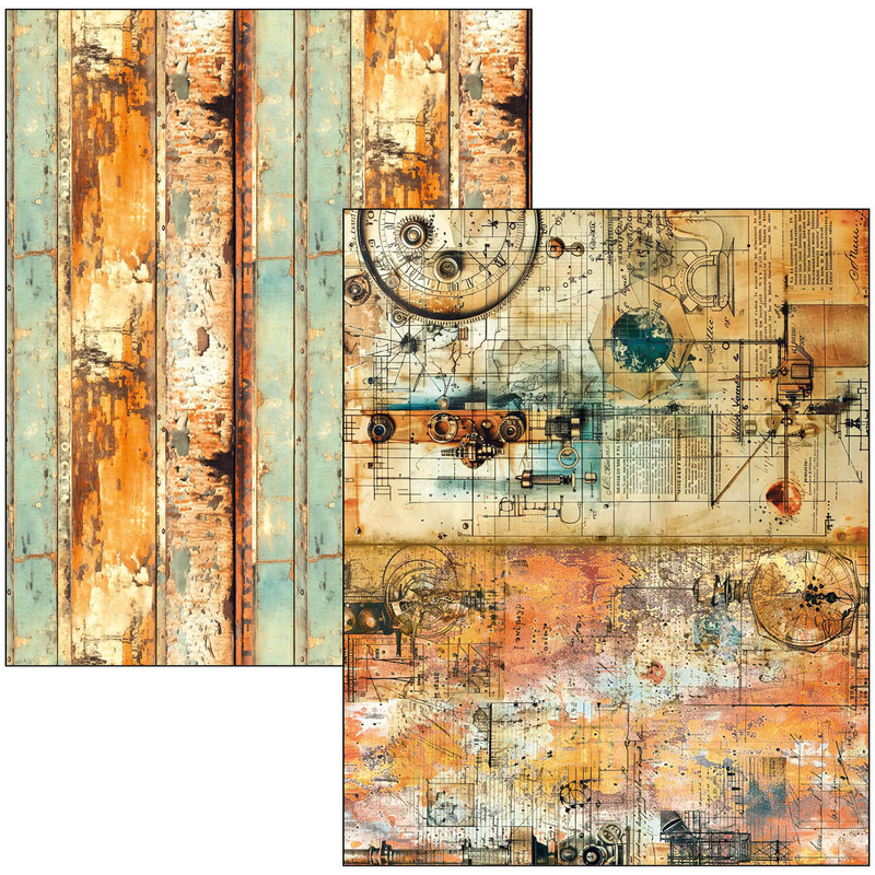 Ciao Bella - Past Time - A4 Maxi Mixed Media Book