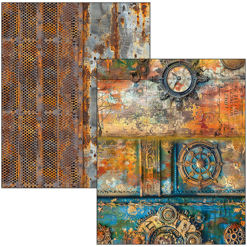 Ciao Bella - Past Time - A4 Maxi Mixed Media Book