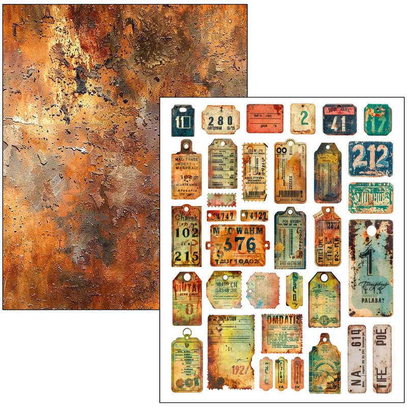 Ciao Bella - Past Time - A4 Maxi Mixed Media Book