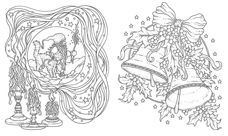 Hanna Karlzon - Merry Christmas Coloring Book