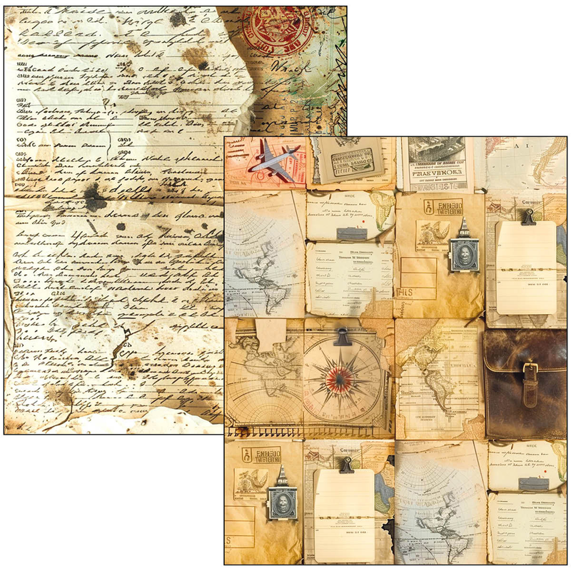 Ciao Bella - Journey Ahead - A4 Maxi Mixed Media Book