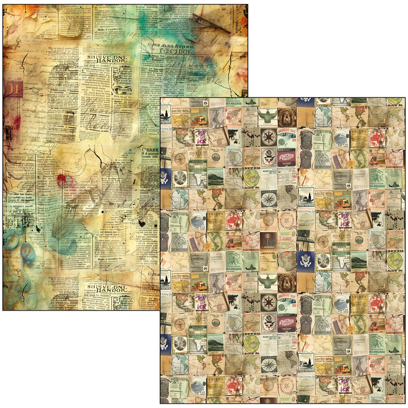 Ciao Bella - Journey Ahead - A4 Maxi Mixed Media Book