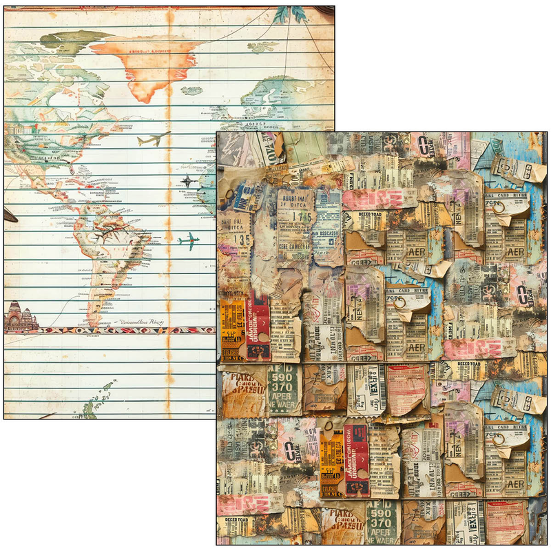 Ciao Bella - Journey Ahead - A4 Maxi Mixed Media Book