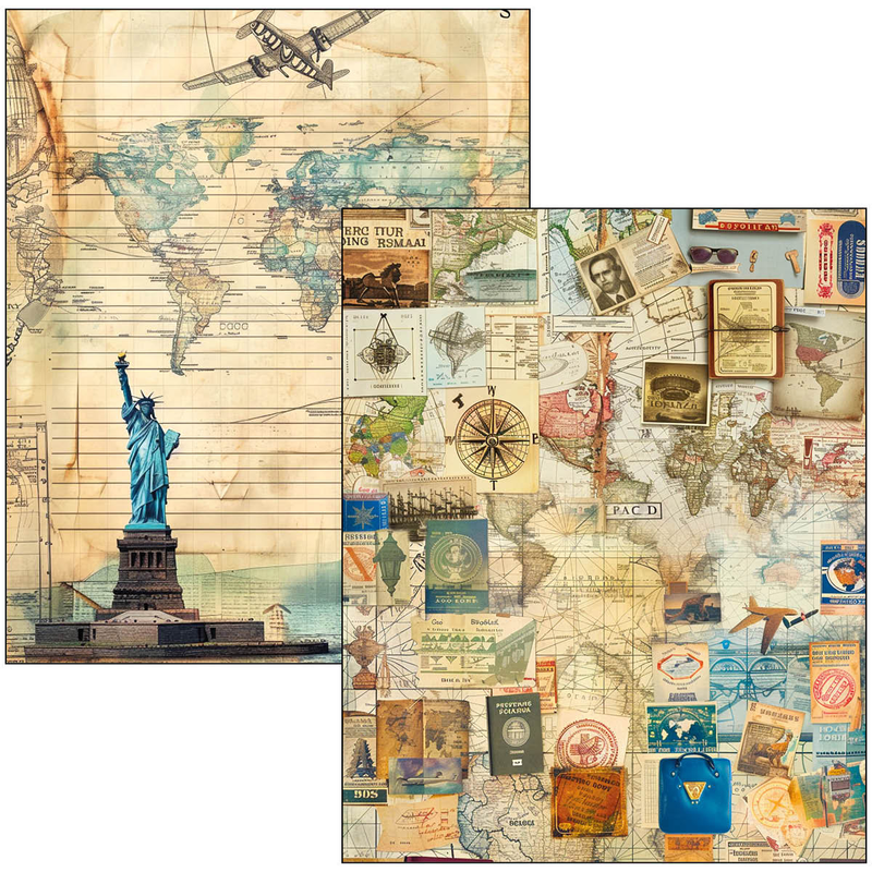 Ciao Bella - Journey Ahead - A4 Maxi Mixed Media Book