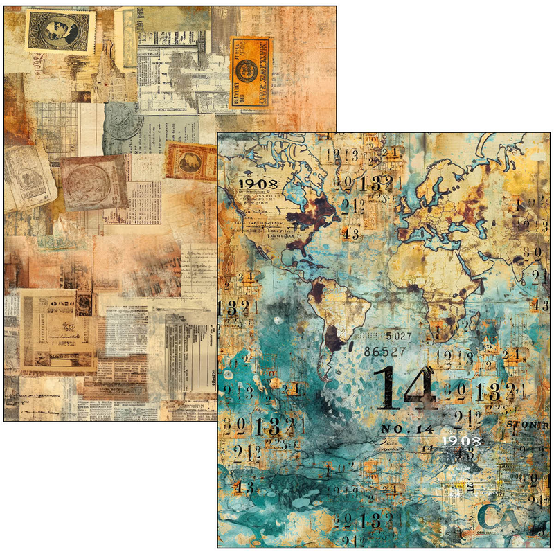 Ciao Bella - Journey Ahead - A4 Maxi Mixed Media Book