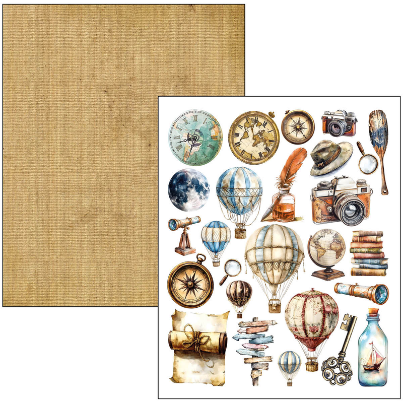 Ciao Bella - Journey Ahead - A4 Maxi Mixed Media Book