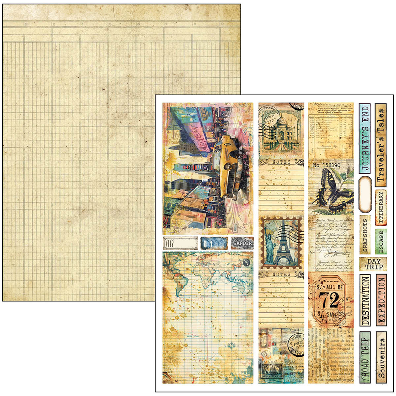 Ciao Bella - Journey Ahead - A4 Maxi Mixed Media Book