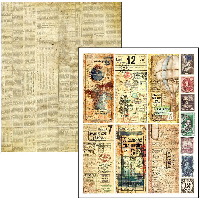 Ciao Bella - Journey Ahead - A4 Maxi Mixed Media Book