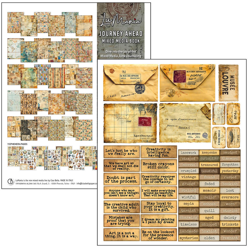 Ciao Bella - Journey Ahead - A4 Maxi Mixed Media Book