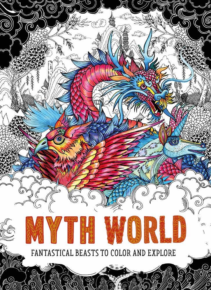 Becky Bolton - Myth World Coloring Book