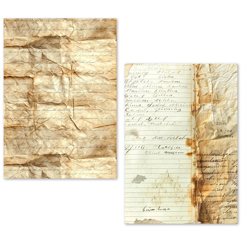 Ciao Bella - Vintage Manuscript - A5 Tissue Paper Set